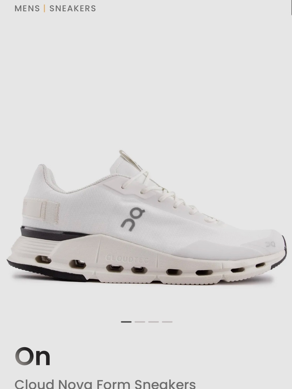 On Cloud Cloudtech Cloud Nova Form Sneakers